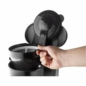 Delonghi Filter Coffee Machine -Icm2.B, Black, Plastic Material