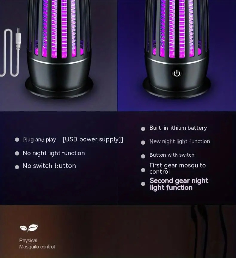 mosquito lamp fly canteen restaurant commercial mosquito trap household indoor balcony mosquito lure artifact electric shock mosquito killing details 11
