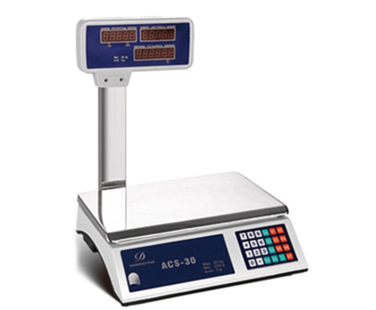 30kg Commercial Weighing Scale supermarket electronic Price Computing Scale