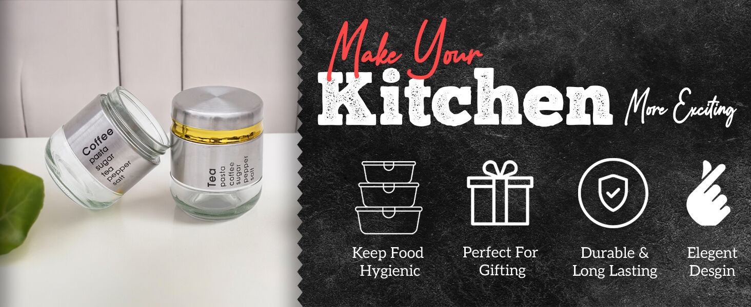 350 Ml Tea Sugar Coffee Containers