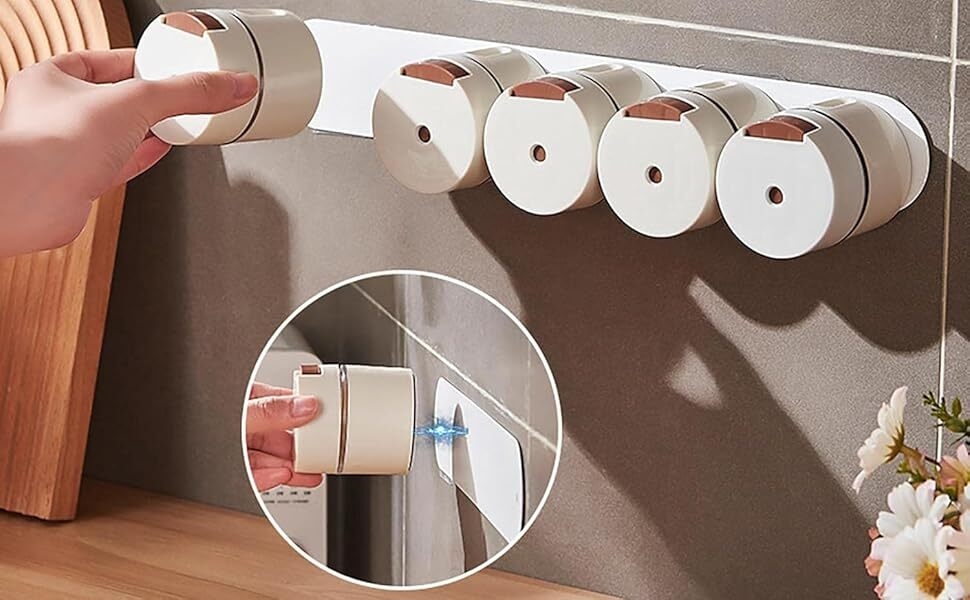 magnetic wall spice jar