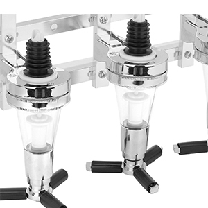 drink dispenser rack