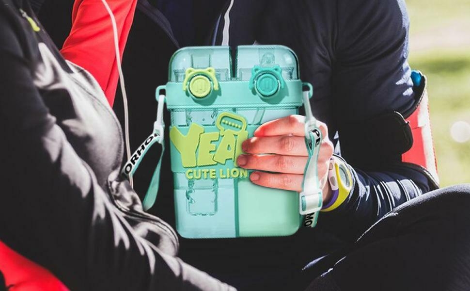 Kids Water Bottle with Straw