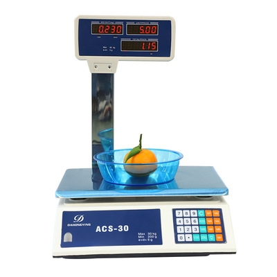 30kg Commercial Weighing Scale supermarket electronic Price Computing Scale