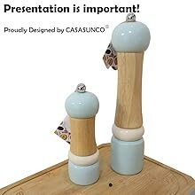 Salt and pepper mills