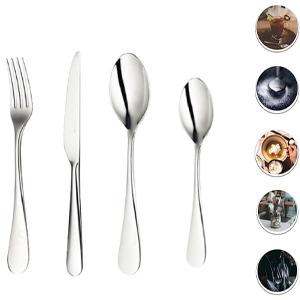 Cutlery Sets with Gift Box Knife Spoon Fork Set for 6 Persons