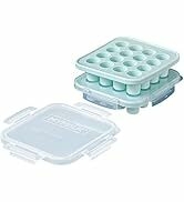 MyMilk by Souper Cubes Half-Ounce Silicone Tray - Freeze and Store Breast Milk and Baby Food - 2 ...