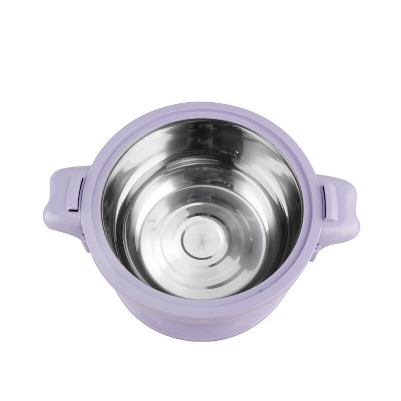 Keep Warm Lunch Box Set 3pcs Double Wall Insulated Stock Pot Set