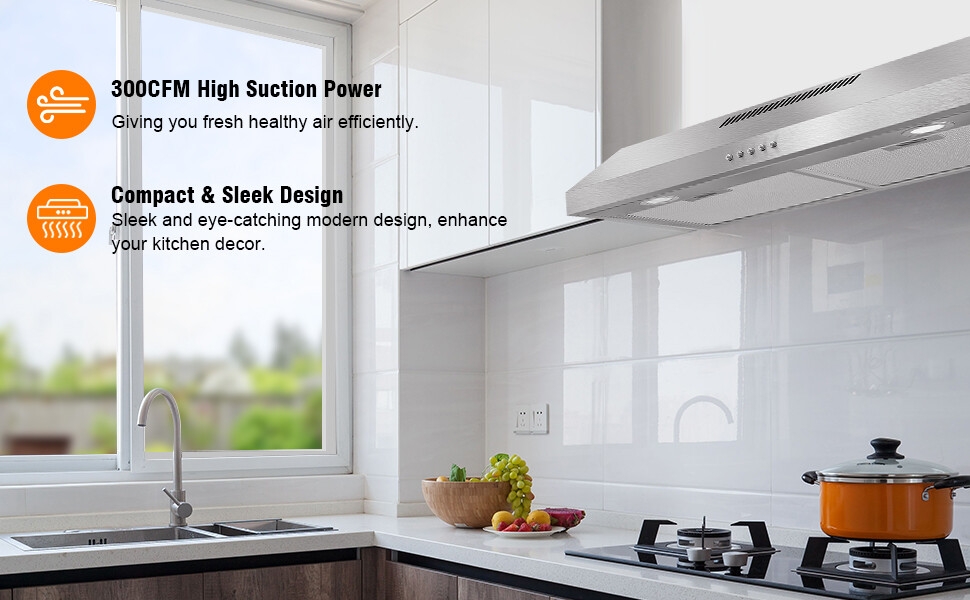 30INCH UNDER CABINET RANGE HOOD