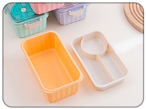 Bento Box Lunch Box 2000ml BPA-freie Lunchbox für Kinder/Erwachsene mit Suppenschüssel und Besteck