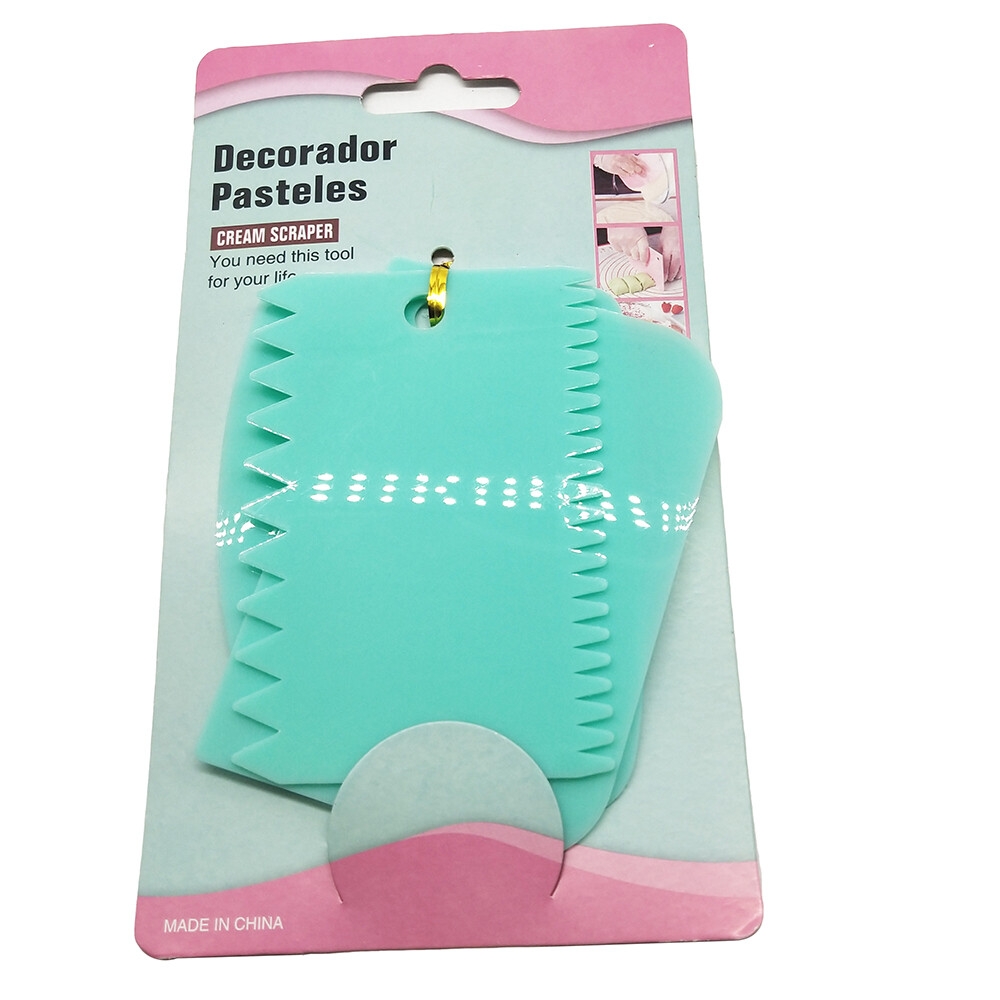 Hot New Products China Suppliers Pastry Tool Pink Plastic Spatula Three-piece Set