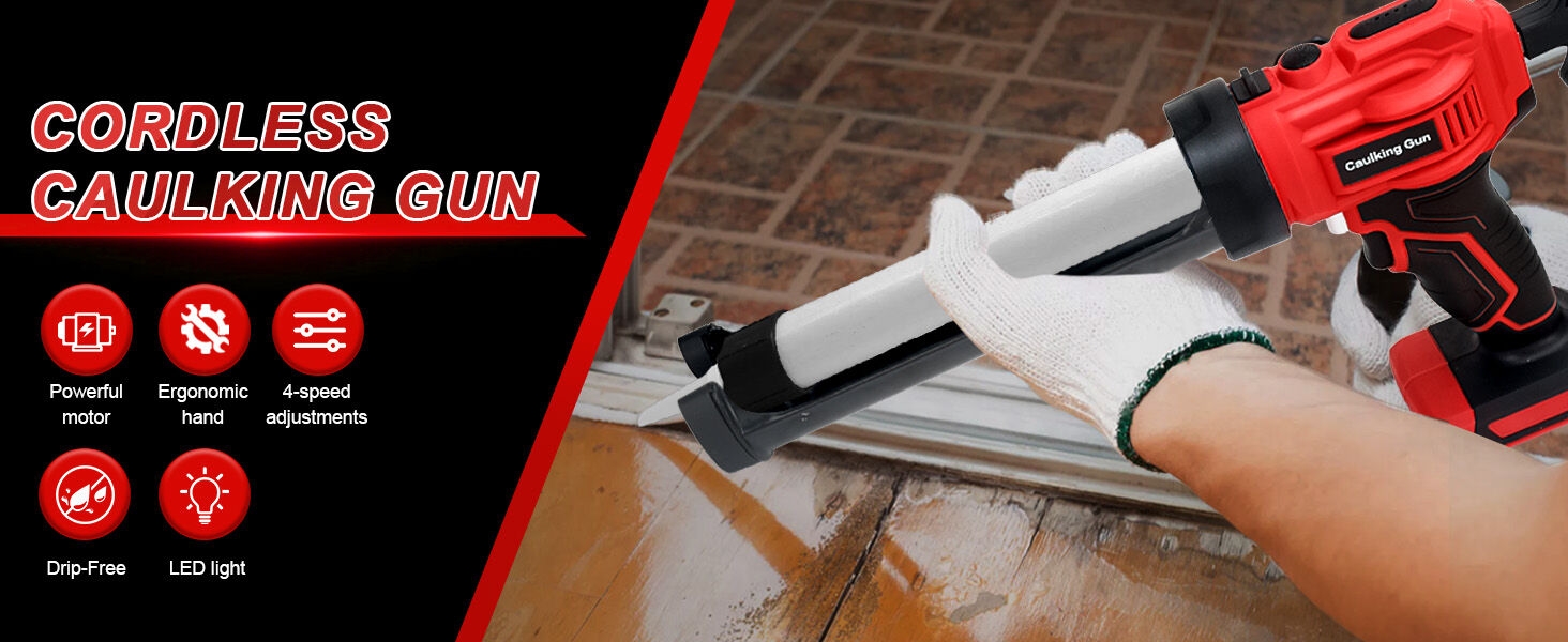 cordless caulking gun