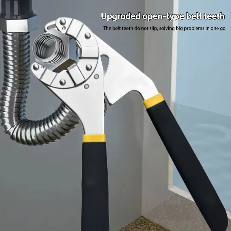 14 in 1 multi purpose wrench set high carbon steel adjustable open end spanner sawtooth design with tight bite mechanical operation no   ideal for diy electrical mechanical motorcycle bicycle repair tools 2