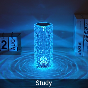 crystal lamp with touch sensor