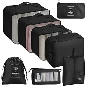 packing bags travel organiser travel cubes travel packing cubes