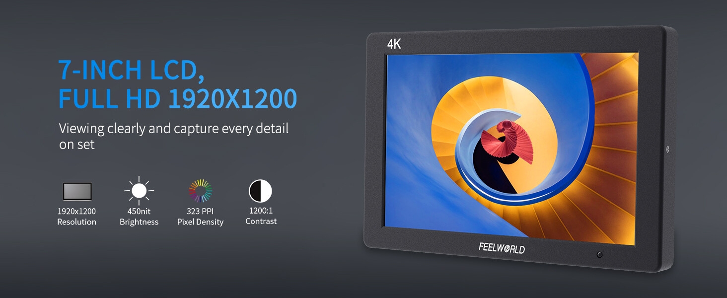 7 inch camera monitor