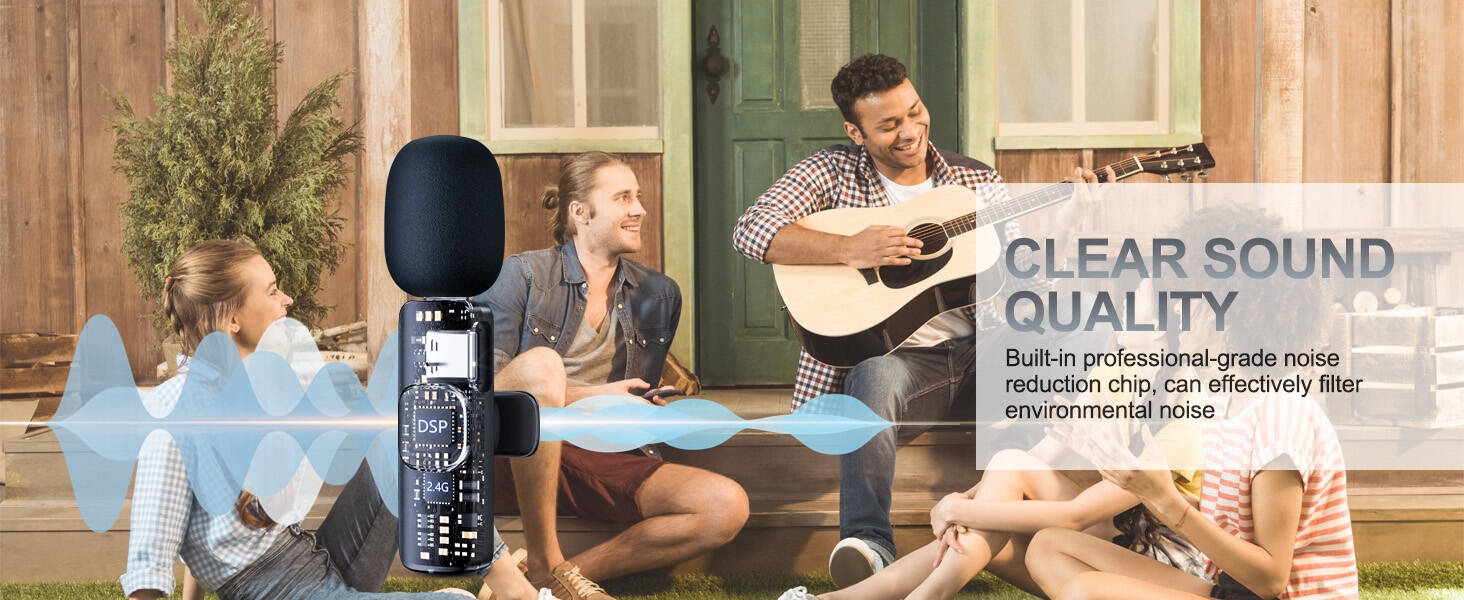 Wireless Lavalier Microphone