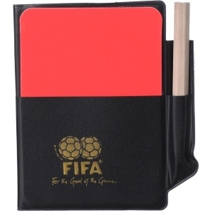 Fifa Referee Cards and Note