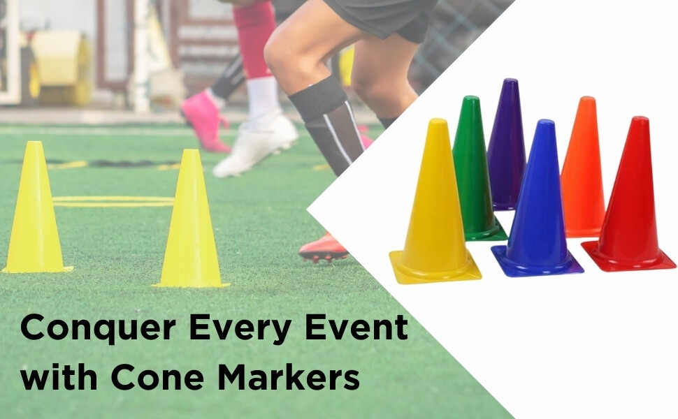 SPN - BFCC 6 Inch Cone Marker pack of 6 Pcs