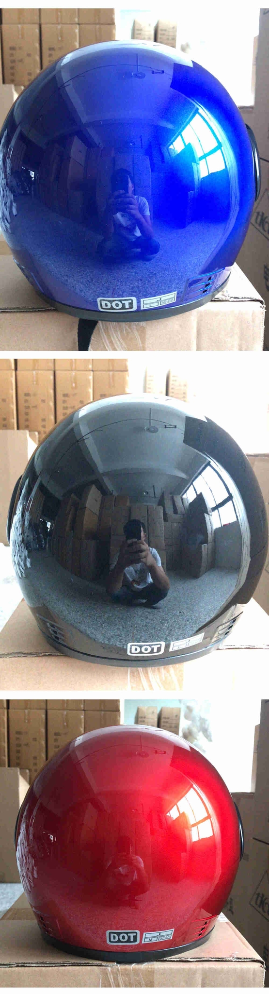 Low Price Cool Black Retro Vintage Full Face Motorcycle Helmets for Sale