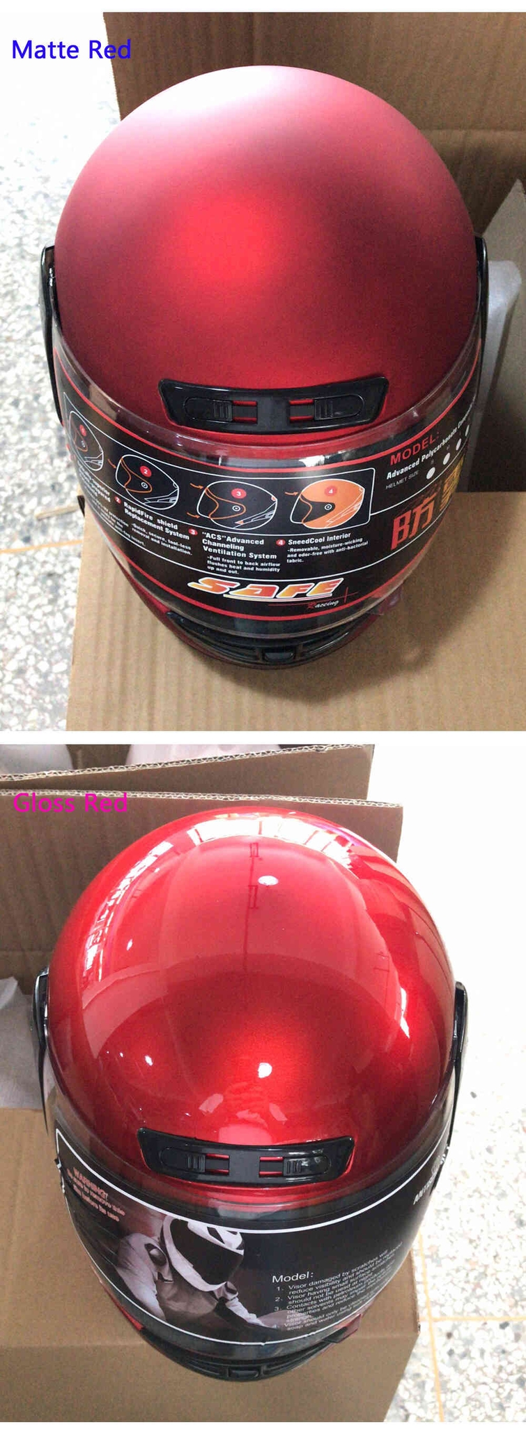 Low Price Cool Black Retro Vintage Full Face Motorcycle Helmets for Sale