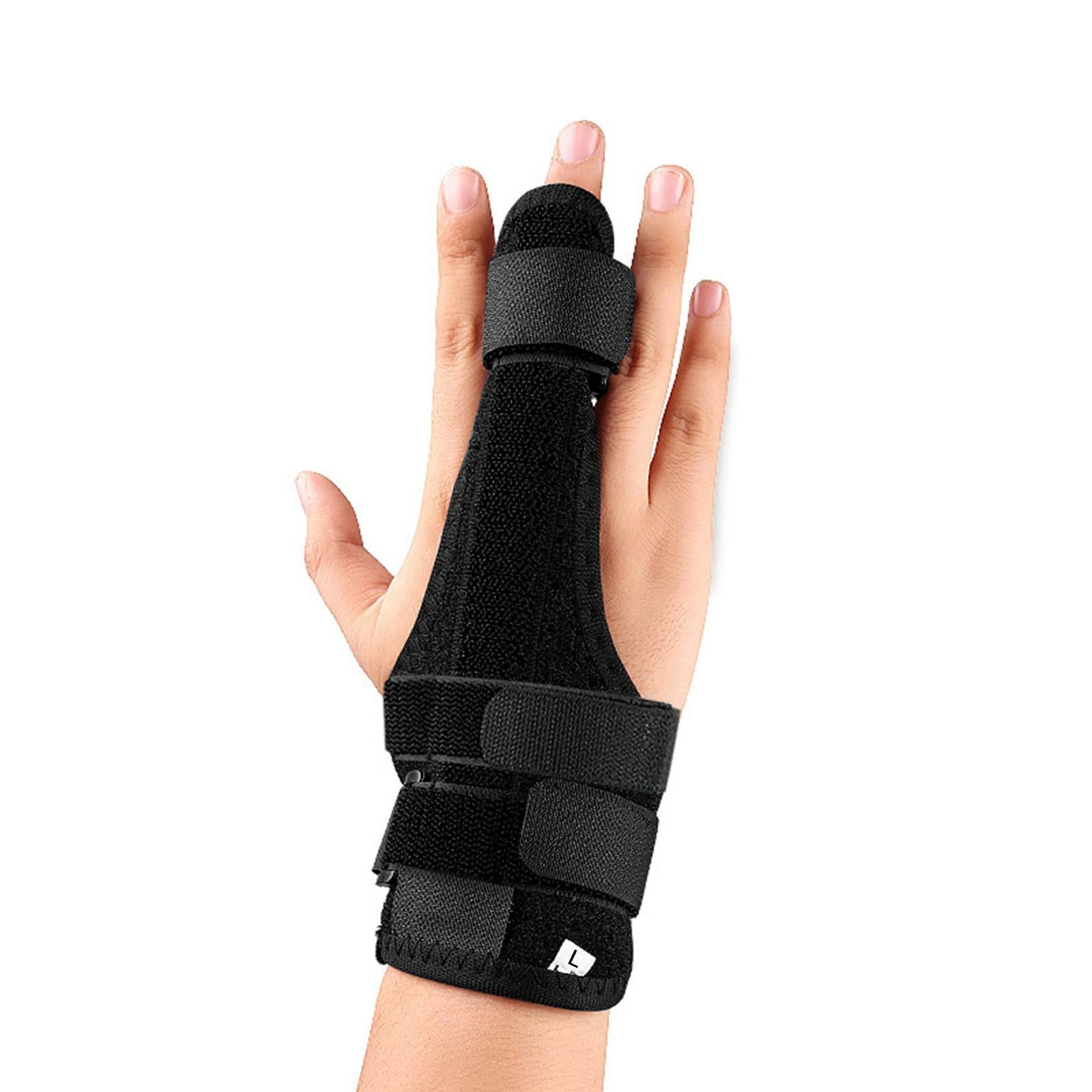 Finger Splint Knuckle Immobilizer for Straightening Broken Fingers/ Injuries Support Guard Splints Finger Tendonitis