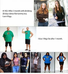 28 Days Detox and Flat Tummy Tea - Herbal Tea for Detoxification, Bloating, and Healthy Digestion