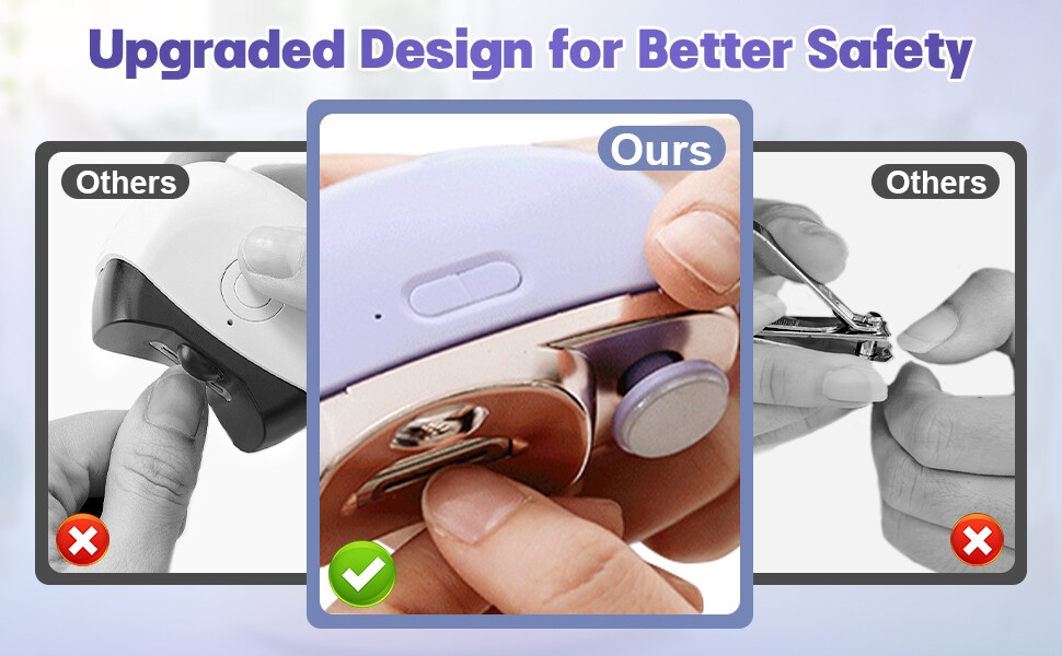 Electric Nail Clippers for Seniors Nail Trimmer
