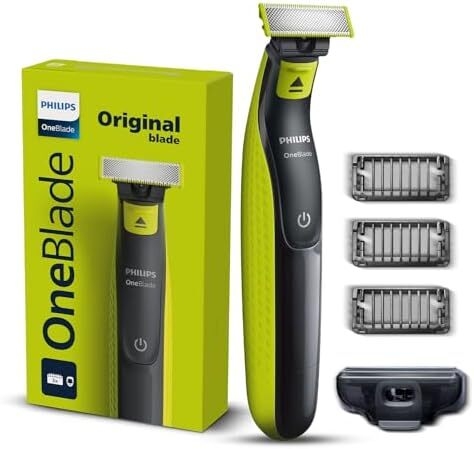 Philips OneBlade Turbo2X Hybrid Trim, Edge, Shave | Perfected for Skin Comfort | Trimmer Men Beard | Suits all skin types & beard thickness, Wet & Dry Use | Electric Trimmer for Men | QP2724/10