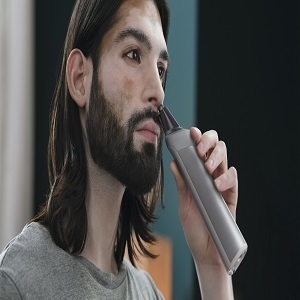 Trim ear and nose hair easily and comfortably