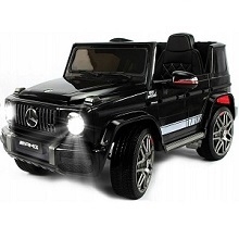 a black car with a black roof and seats.