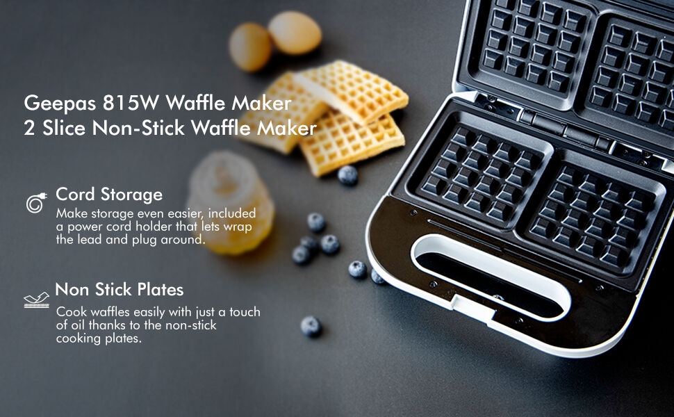 Geepas Waffle Maker