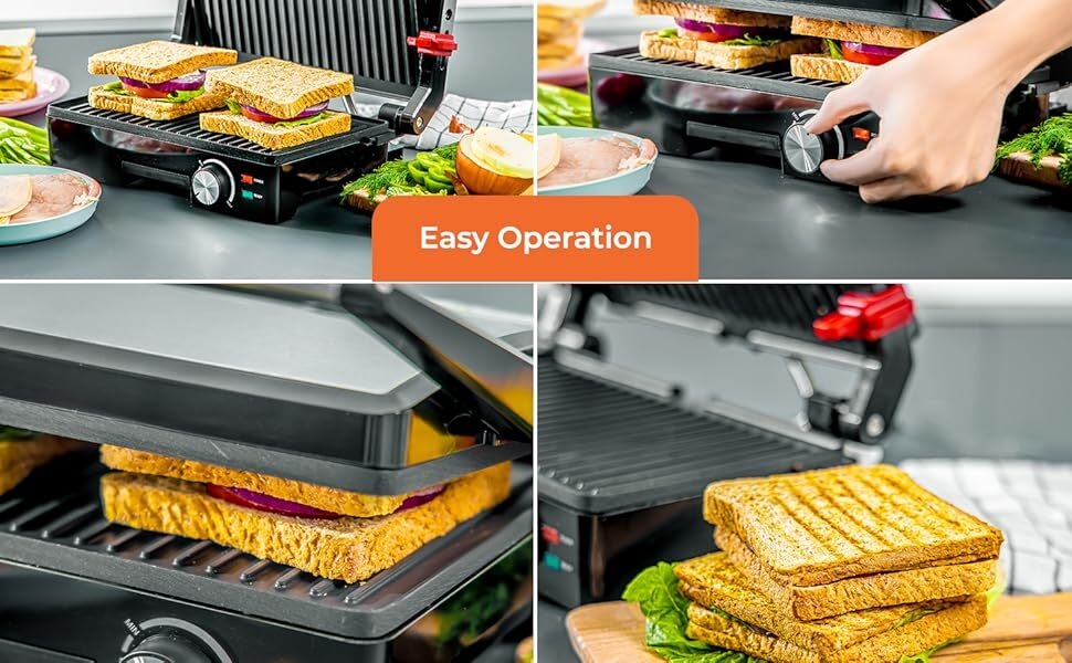 Geepas Stainless Steel Grill