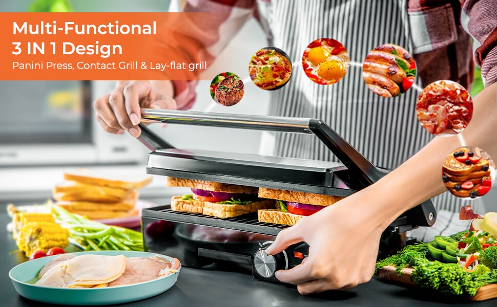 Geepas Stainless Steel Grill