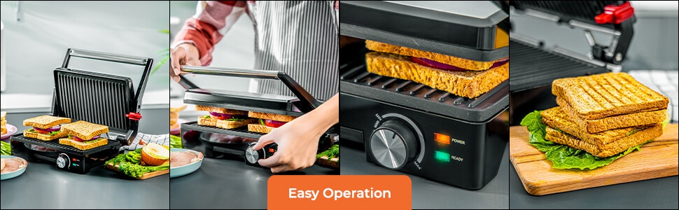 Geepas Stainless Steel Grill