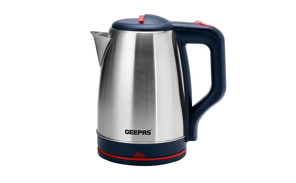 Geepas Stainless Steel Electric Kettle, 1.8 L