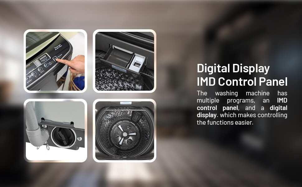 Automatic Top Loader Washing Machine 10kg