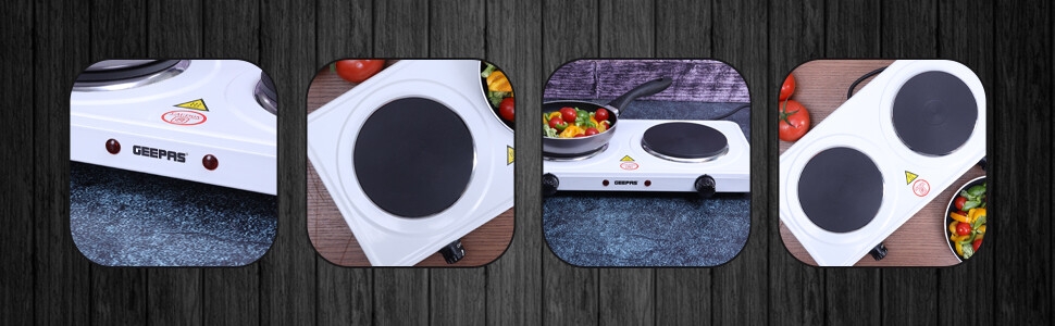 Geepas;Hotplate;Adjustable Temperature;GHP32014