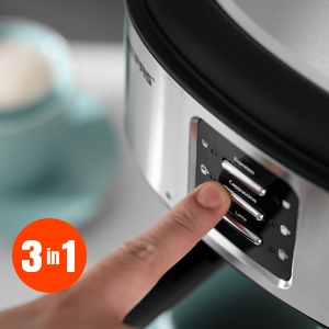 Geepas Espresso and Cappuccino Coffee Machine