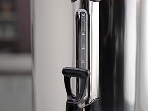 Geepas Electric Catering Urn, 1650W Instant Hot Water Boiler Dispenser