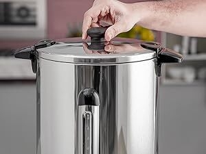 Geepas Electric Catering Urn, 1650W Instant Hot Water Boiler Dispenser