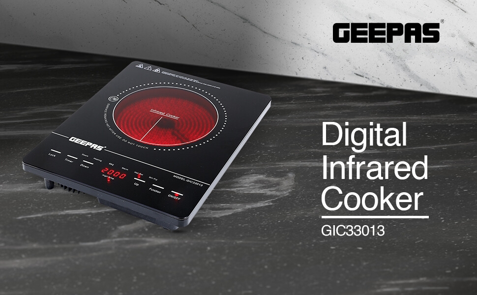 Geepas Digital Infrared Cooker