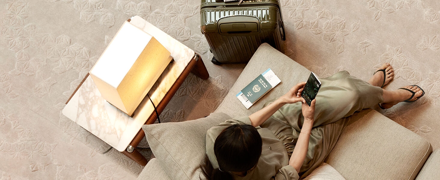 Person looking at their phone