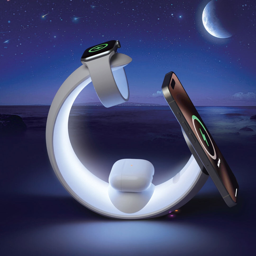 Moon Charge 4 in 1 Wireless Charger