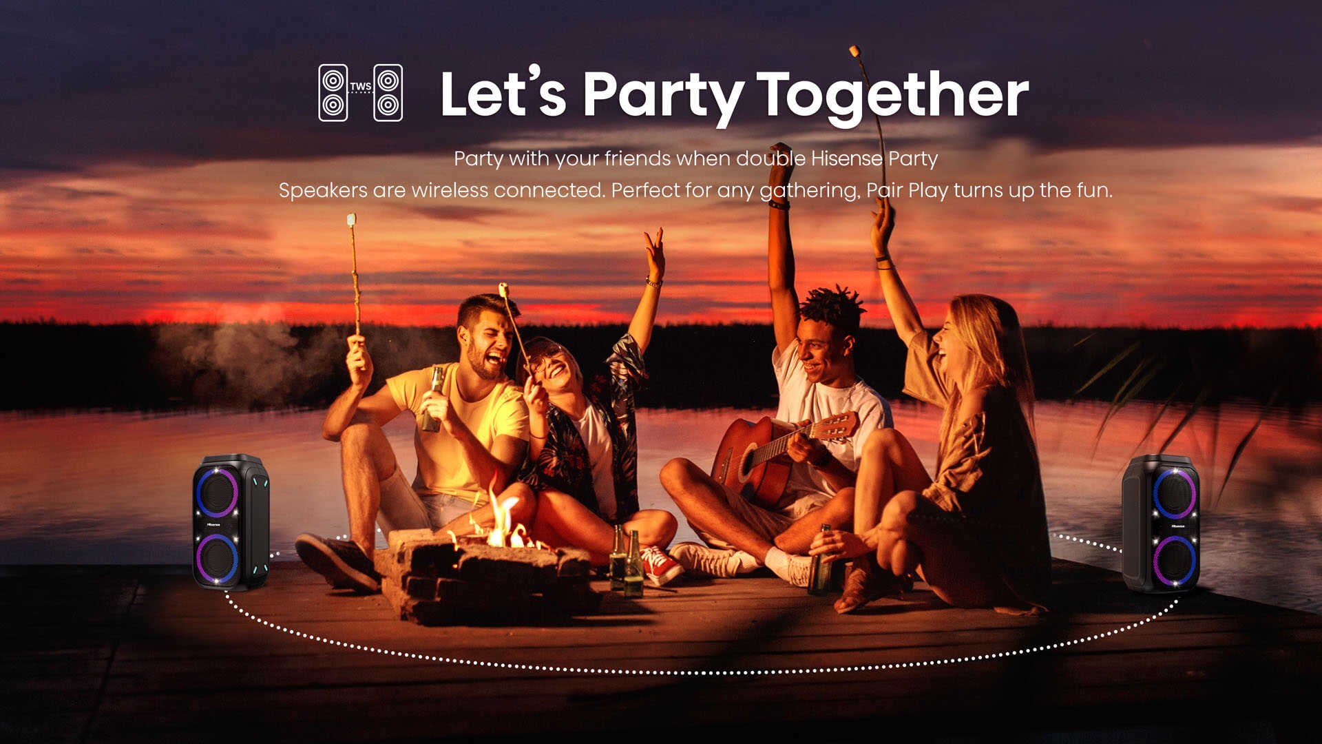 Hisense PR160 | Party Rocket Portable Speaker