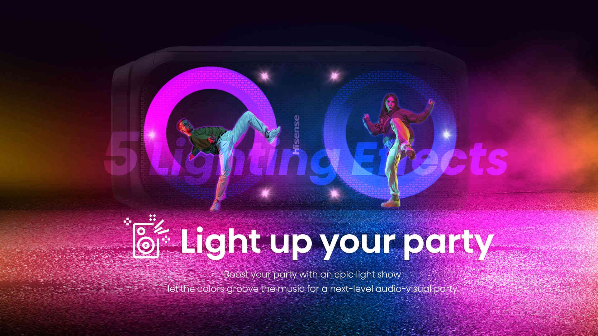 Hisense PR160 | Party Rocket Portable Speaker