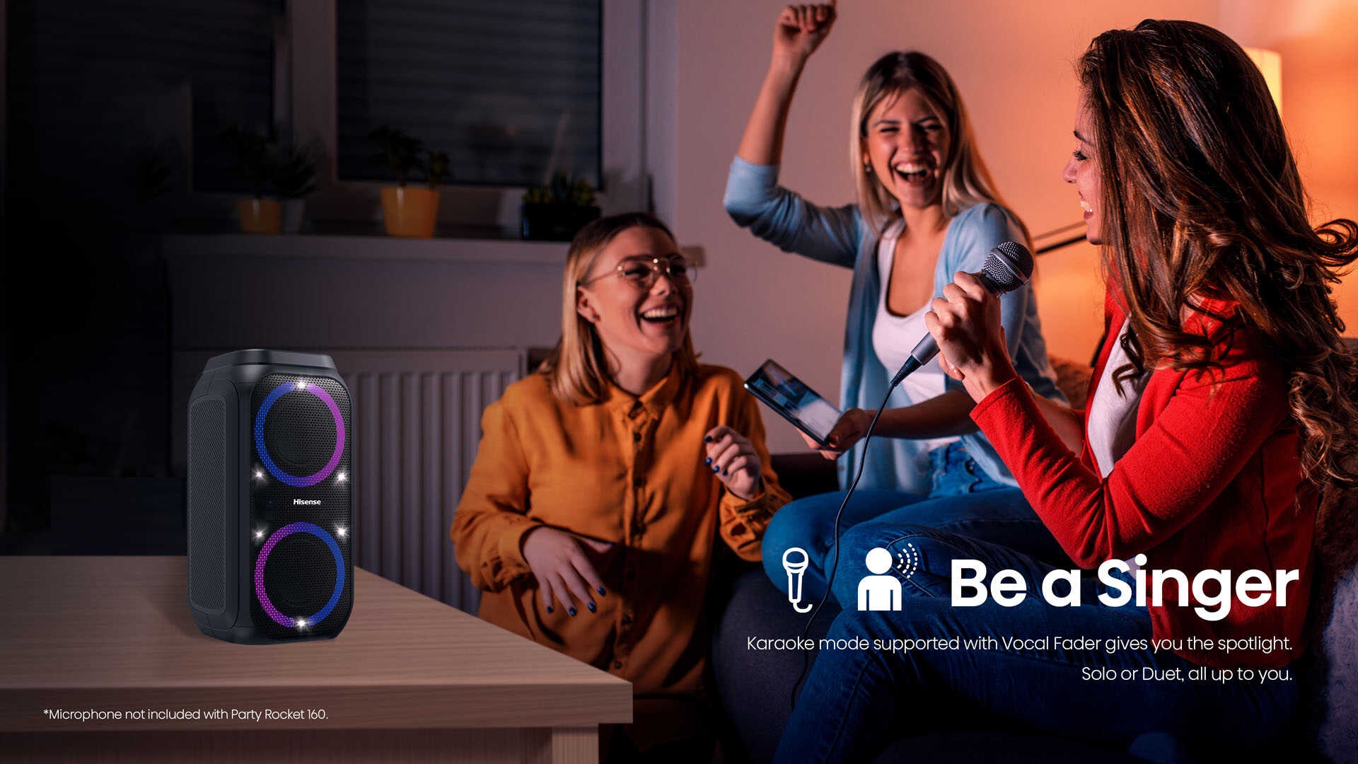 Hisense PR160 | Party Rocket Portable Speaker