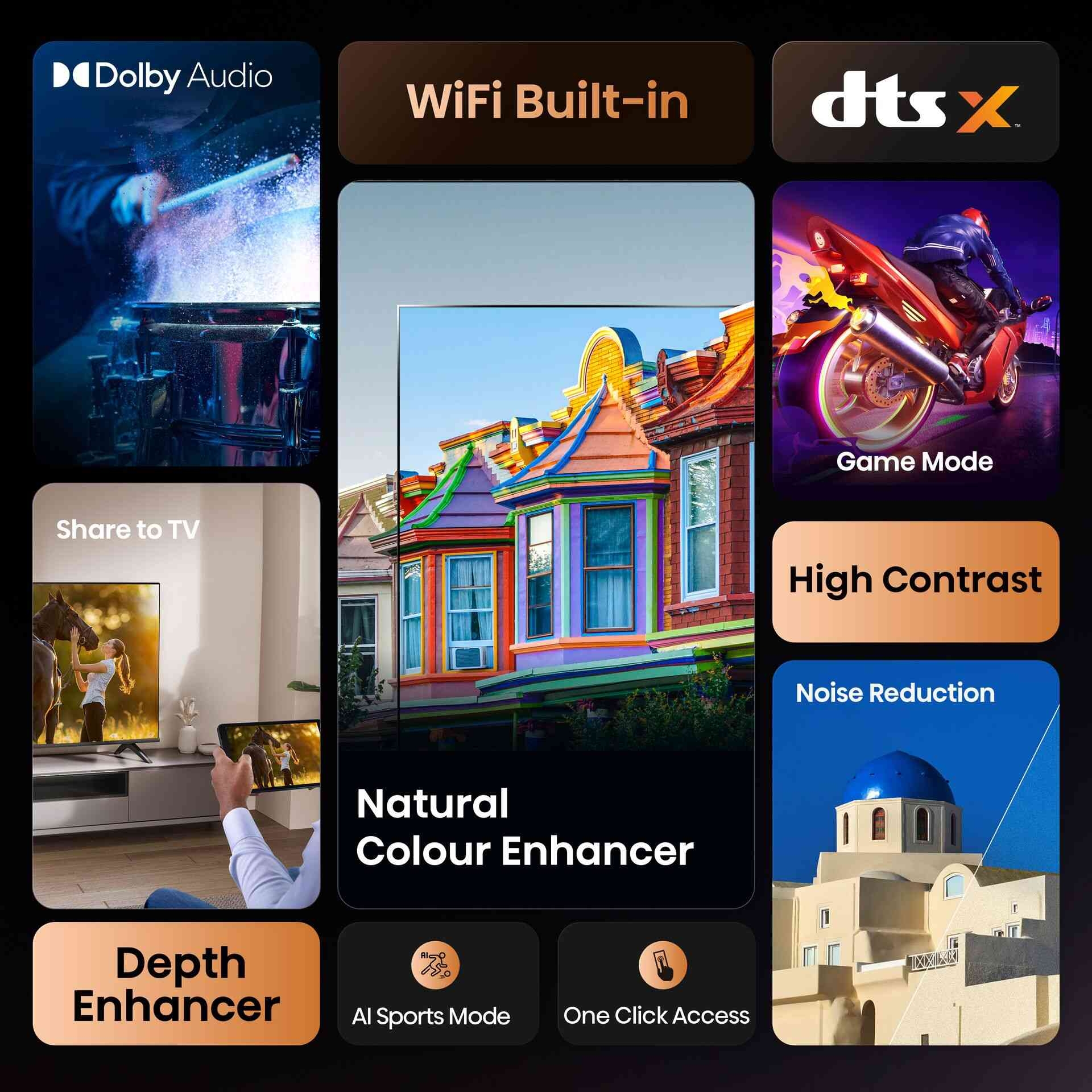 Hisense 43A4Q | 43″ FHD VIDAA Smart TV