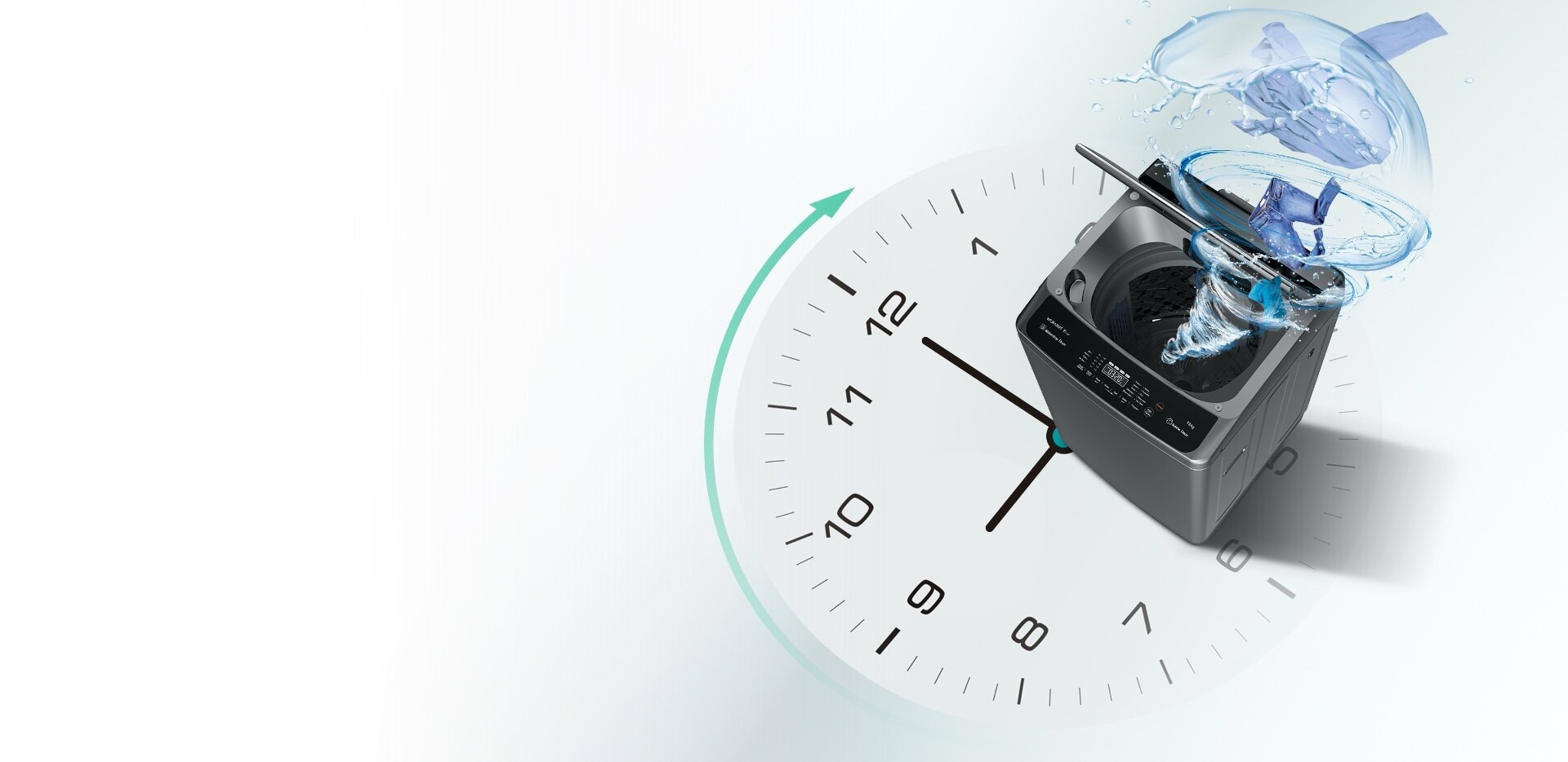 Hisense Washing Machine WFQY1014EVJM - Pure Jet Wash