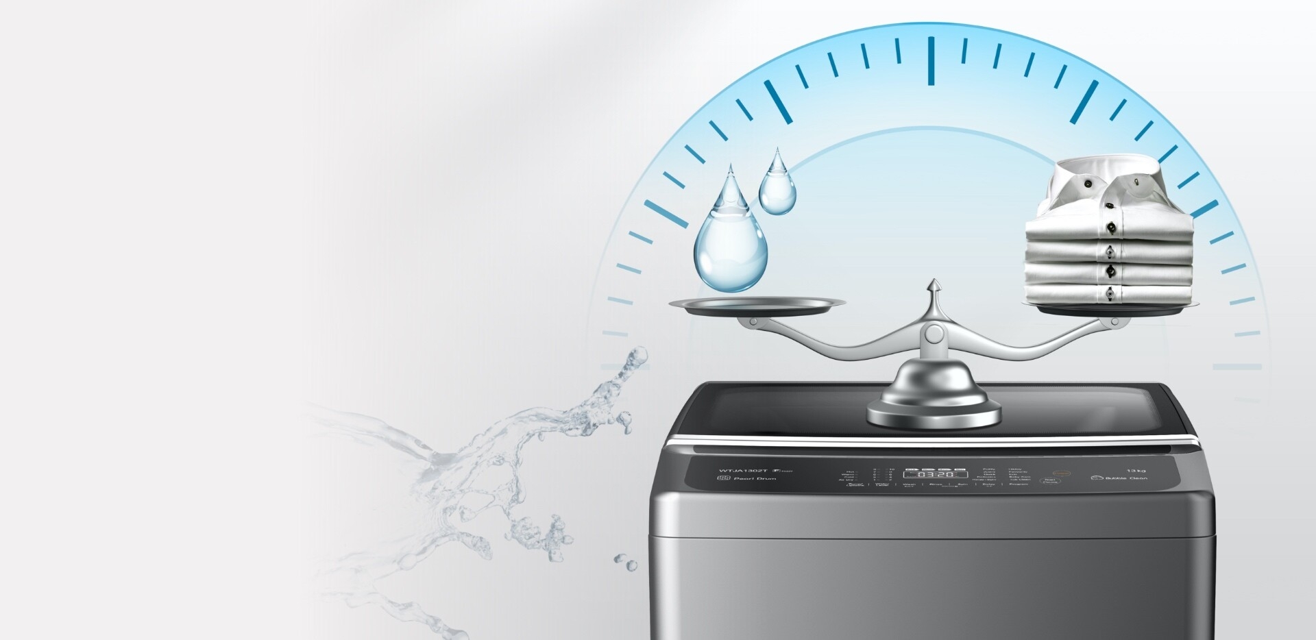 Hisense Washing Machine WFQY1014EVJM - Pure Jet Wash